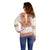 Slovakia Costume Off Shoulder Sweater Traditional Folk Pattern