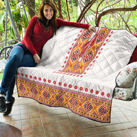 Slovakia Costume Quilt Traditional Folk Pattern