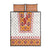 Slovakia Costume Quilt Bed Set Traditional Folk Pattern