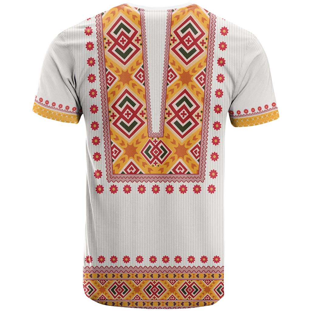 Slovakia Costume T Shirt Traditional Folk Pattern