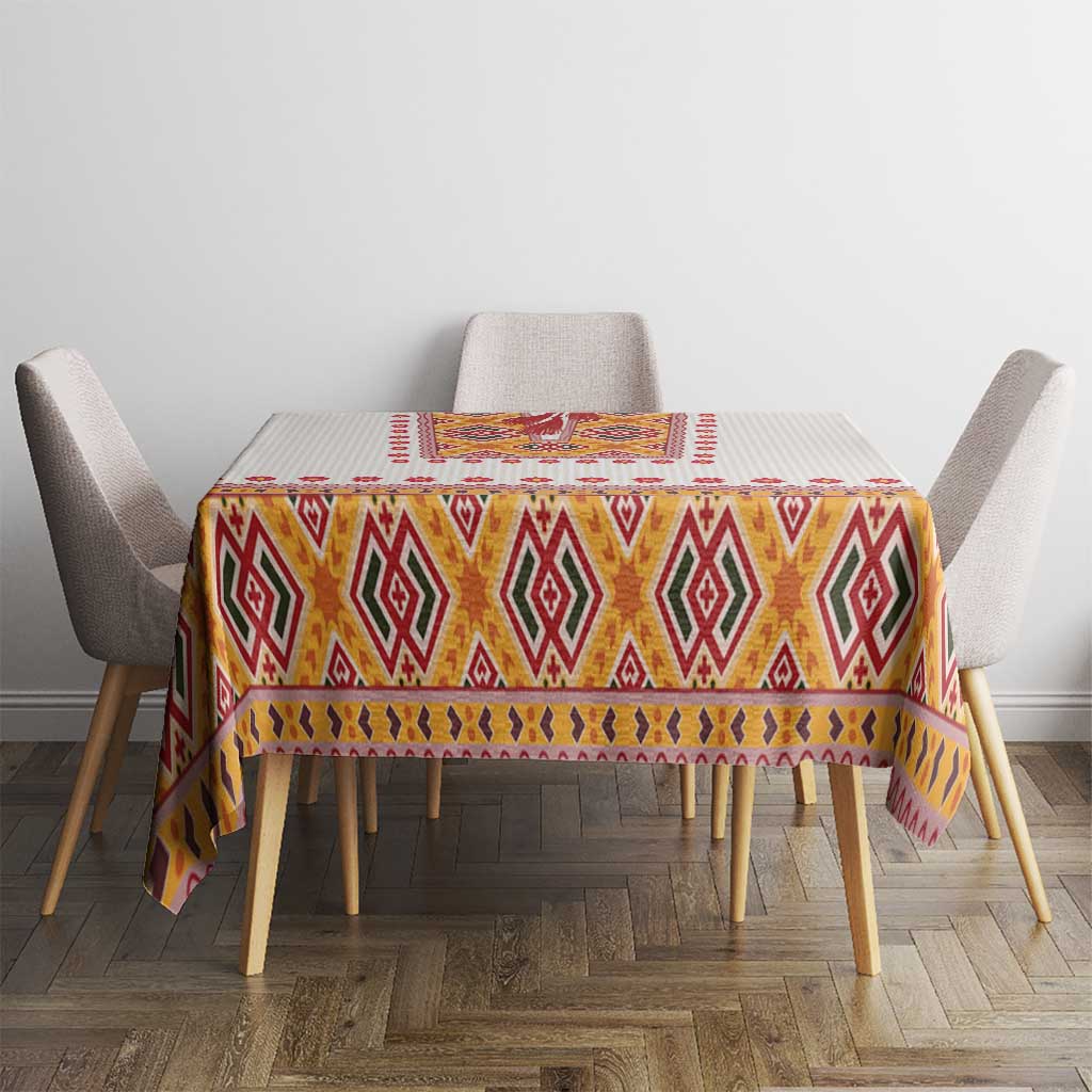 Slovakia Costume Tablecloth Traditional Folk Pattern