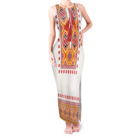 Slovakia Costume Tank Maxi Dress Traditional Folk Pattern