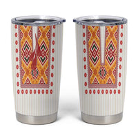 Slovakia Costume Tumbler Cup Traditional Folk Pattern