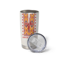 Slovakia Costume Tumbler Cup Traditional Folk Pattern