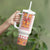 Slovakia Costume Tumbler With Handle Traditional Folk Pattern
