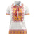 Slovakia Costume Women Polo Shirt Traditional Folk Pattern