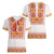 Slovakia Costume Women V-Neck T-Shirt Traditional Folk Pattern
