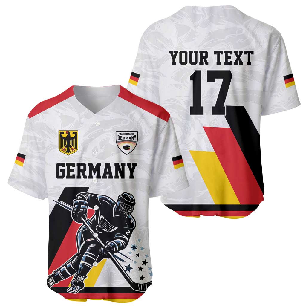 Custom Germany Ice Hockey Baseball Jersey Retro Jersey