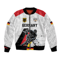 Custom Germany Ice Hockey Bomber Jacket Retro Jersey