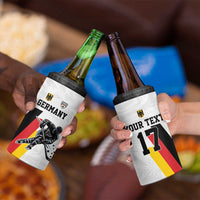 Custom Germany Ice Hockey 4 in 1 Can Cooler Tumbler Retro Jersey