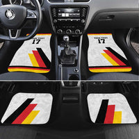 Custom Germany Ice Hockey Car Mats Retro Jersey