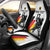 Custom Germany Ice Hockey Car Seat Cover Retro Jersey