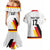 Custom Germany Ice Hockey Couples Matching Mermaid Dress and Hawaiian Shirt Retro Jersey