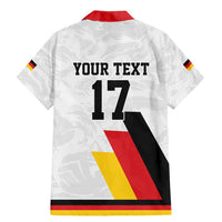 Custom Germany Ice Hockey Family Matching Mermaid Dress and Hawaiian Shirt Retro Jersey