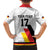Custom Germany Ice Hockey Family Matching Short Sleeve Bodycon Dress and Hawaiian Shirt Retro Jersey