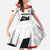 Custom Germany Ice Hockey Family Matching Summer Maxi Dress and Hawaiian Shirt Retro Jersey