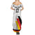 Custom Germany Ice Hockey Family Matching Summer Maxi Dress and Hawaiian Shirt Retro Jersey