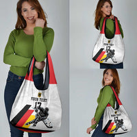 Custom Germany Ice Hockey Grocery Bag Retro Jersey