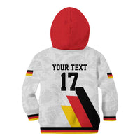 Custom Germany Ice Hockey Kid Hoodie Retro Jersey
