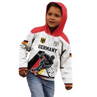 Custom Germany Ice Hockey Kid Hoodie Retro Jersey