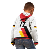 Custom Germany Ice Hockey Kid Hoodie Retro Jersey