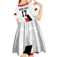 Custom Germany Ice Hockey Kid Short Sleeve Dress Retro Jersey