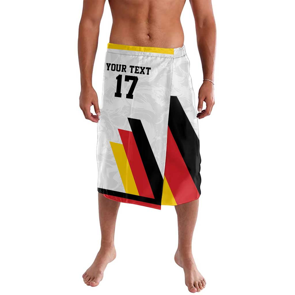 Custom Germany Ice Hockey Lavalava Retro Jersey
