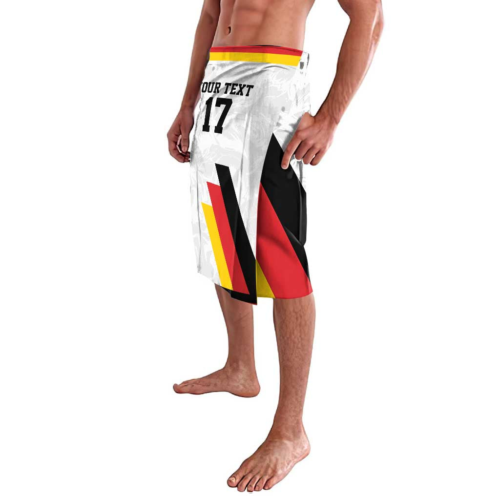 Custom Germany Ice Hockey Lavalava Retro Jersey