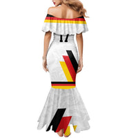 Custom Germany Ice Hockey Mermaid Dress Retro Jersey