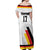 Custom Germany Ice Hockey Off Shoulder Maxi Dress Retro Jersey