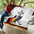 Custom Germany Ice Hockey Quilt Retro Jersey