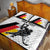 Custom Germany Ice Hockey Quilt Bed Set Retro Jersey