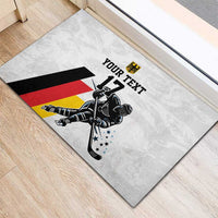 Custom Germany Ice Hockey Rubber Doormat Retro Jersey