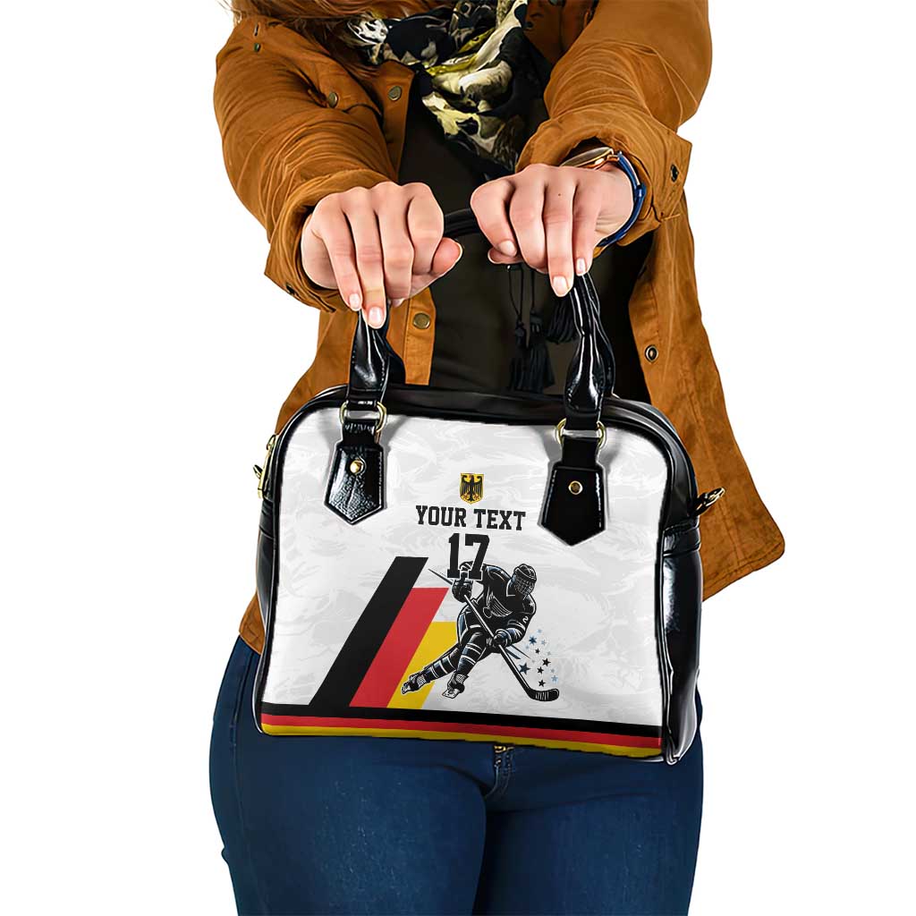Custom Germany Ice Hockey Shoulder Handbag Retro Jersey