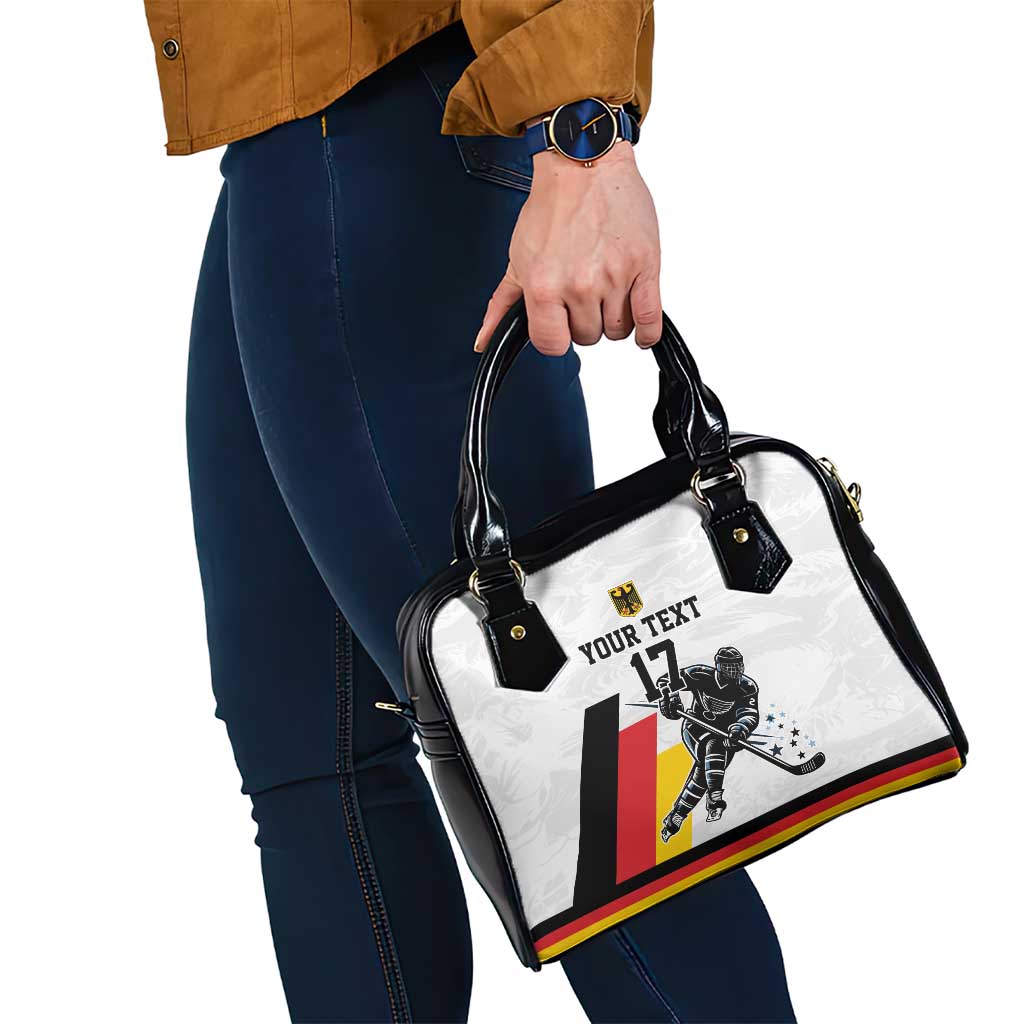 Custom Germany Ice Hockey Shoulder Handbag Retro Jersey