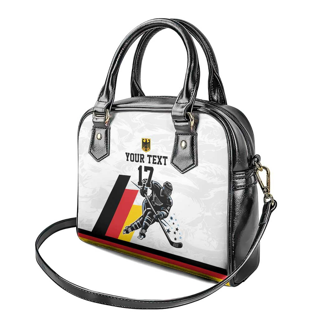 Custom Germany Ice Hockey Shoulder Handbag Retro Jersey
