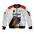 Custom Germany Ice Hockey Sleeve Zip Bomber Jacket Retro Jersey