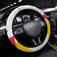 Germany Ice Hockey Steering Wheel Cover Retro Jersey