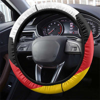 Germany Ice Hockey Steering Wheel Cover Retro Jersey