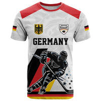 Custom Germany Ice Hockey T Shirt Retro Jersey