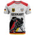 Custom Germany Ice Hockey T Shirt Retro Jersey