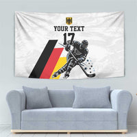Custom Germany Ice Hockey Tapestry Retro Jersey