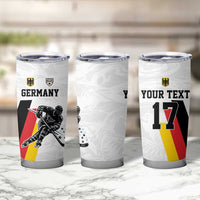 Custom Germany Ice Hockey Tumbler Cup Retro Jersey