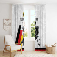 Custom Germany Ice Hockey Window Curtain Retro Jersey