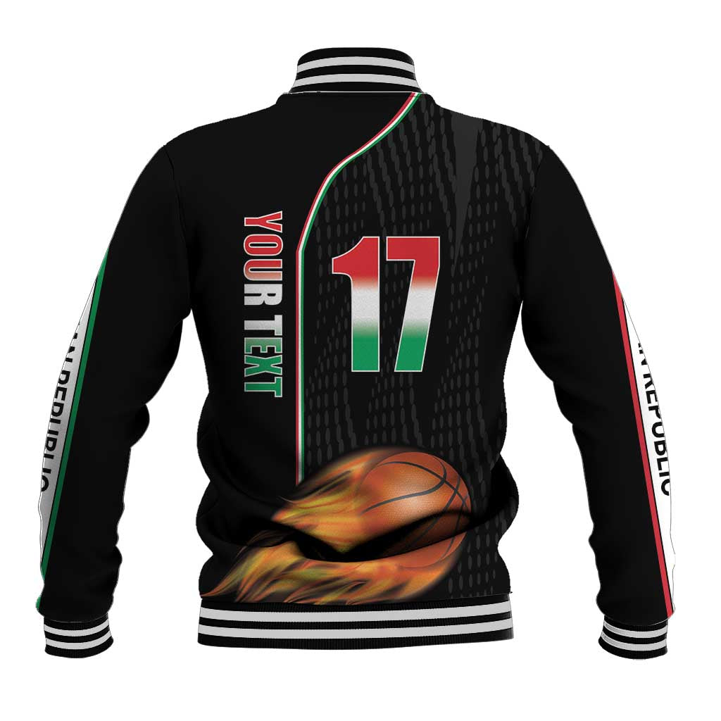 Custom Italian Republic Baketball Baseball Jacket Sporty Style
