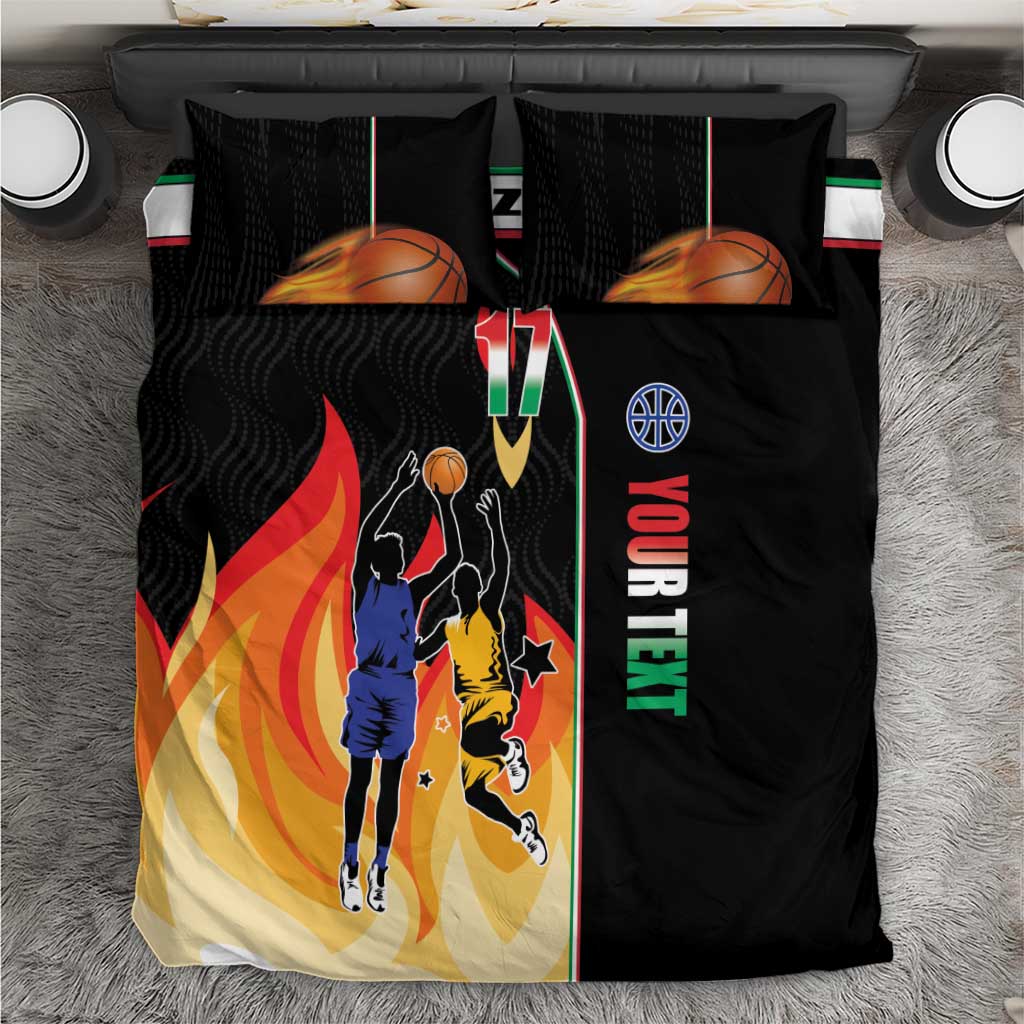 Custom Italian Republic Baketball Bedding Set Sporty Style
