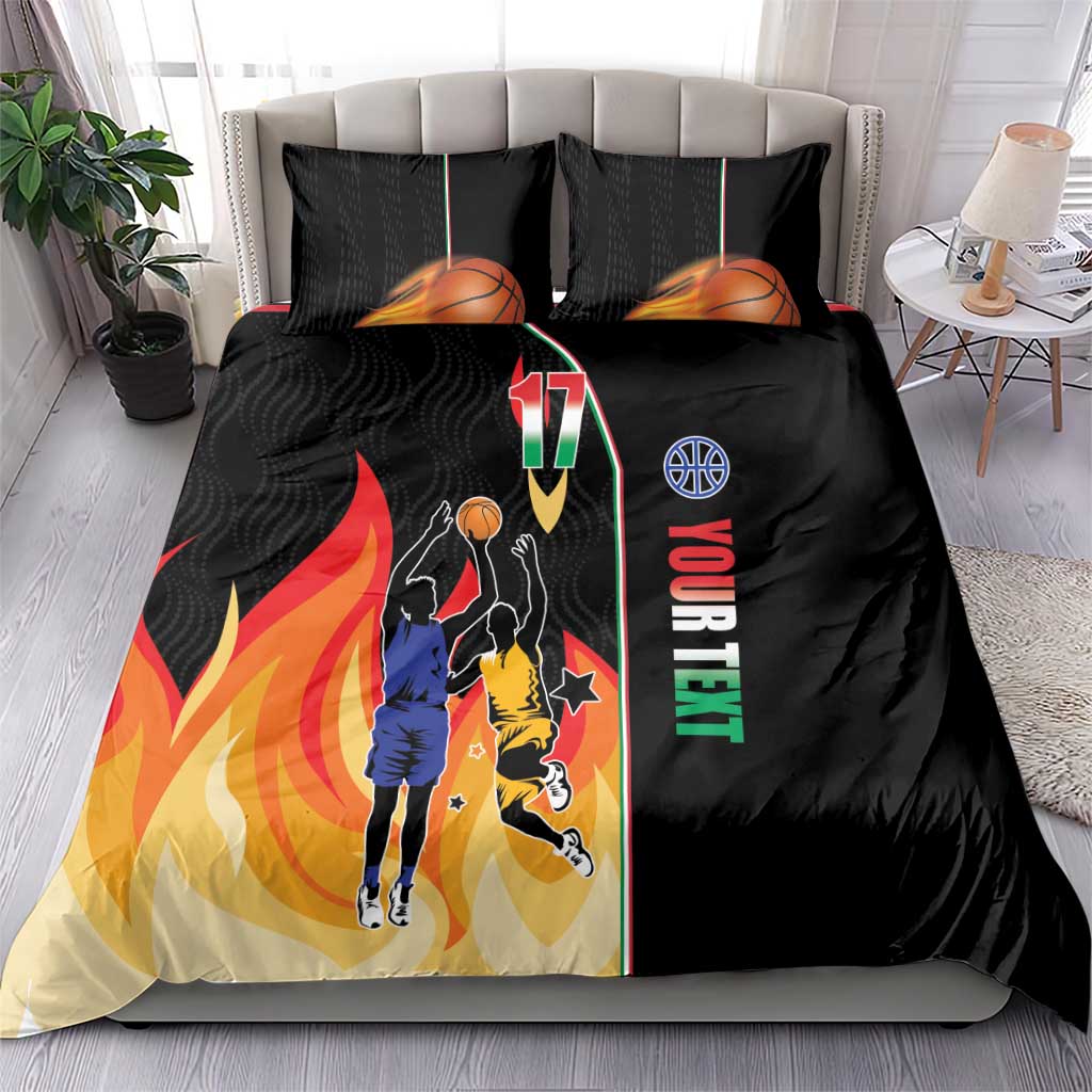 Custom Italian Republic Baketball Bedding Set Sporty Style