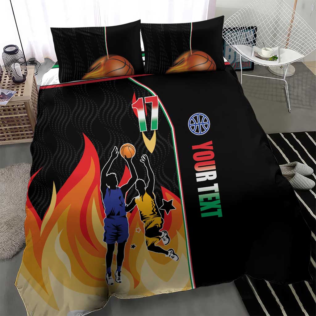 Custom Italian Republic Baketball Bedding Set Sporty Style