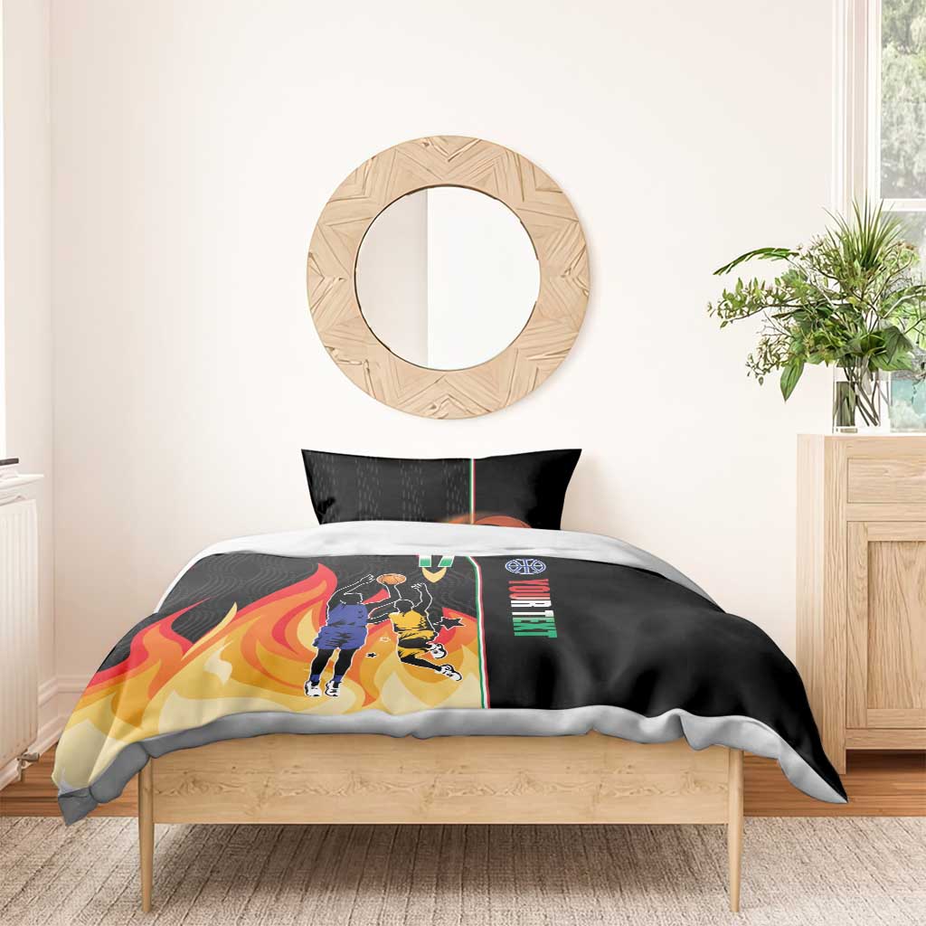 Custom Italian Republic Baketball Bedding Set Sporty Style