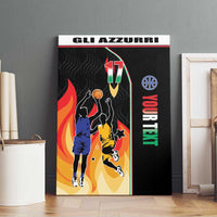 Custom Italian Republic Baketball Canvas Wall Art Sporty Style